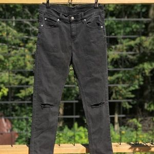 Cheap Monday ripped jeans